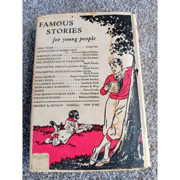 Hans Brinker or the Silver Skates (A Story of Life in Holland) With Dust Jacket - Picture 13 of 13